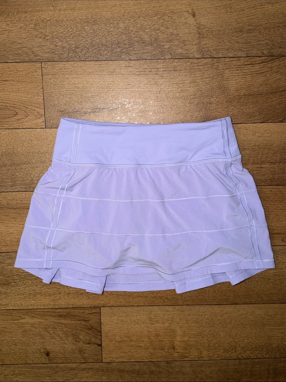 Lululemon Size 0 Pace Rival Tennis Skirt Lightweight Light Purple Pickleball Gym